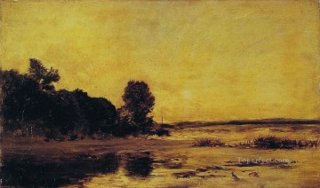 海沿いのバルビゾン シャルル・フランソワ・ドービニー Oil Paintings